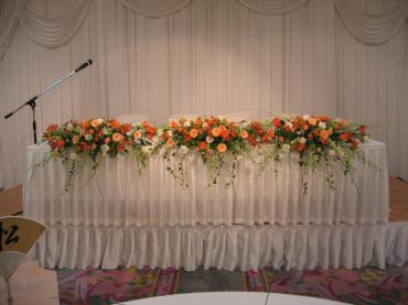 土曜日の結婚式装花｜「フラワーショップ花いちもんめ」　（奈良県天理市の花キューピット加盟店 花屋）のブログ